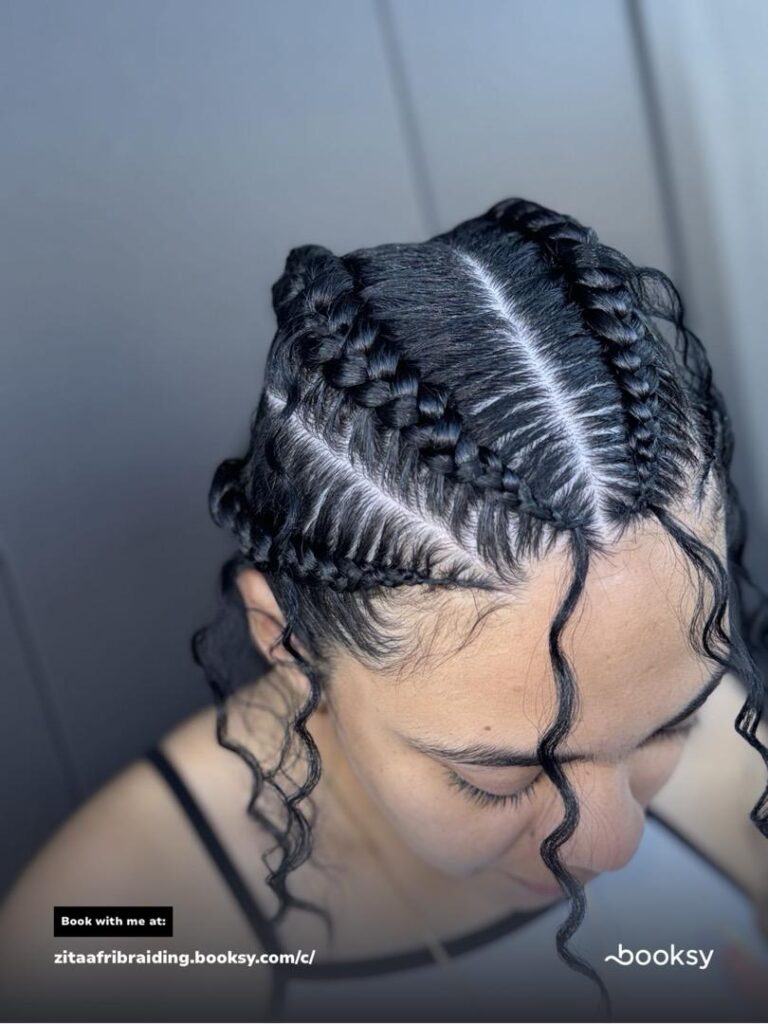Zita Afro McKinney hair braiding