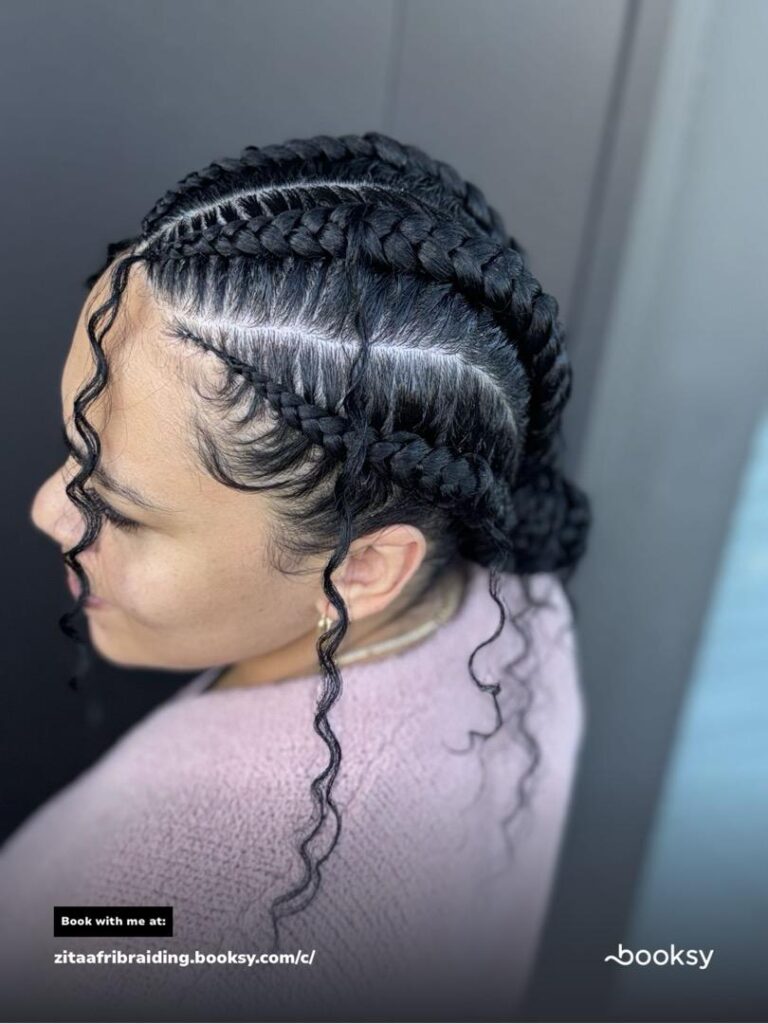 Zita Afro McKinney hair braiding
