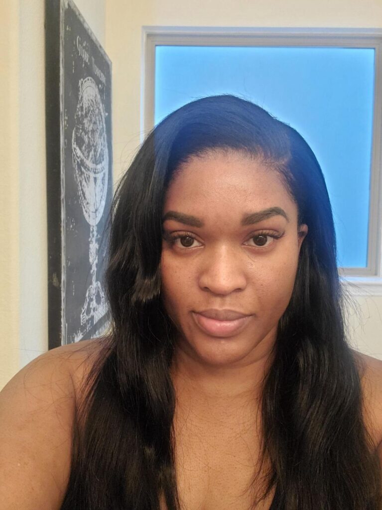 Sew in leave out Mckinney ZitaAfro braiding hair salon